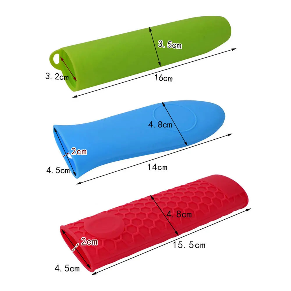 Sichere Silikon Griffabdeckung für heiße Töpfe und Pfannen