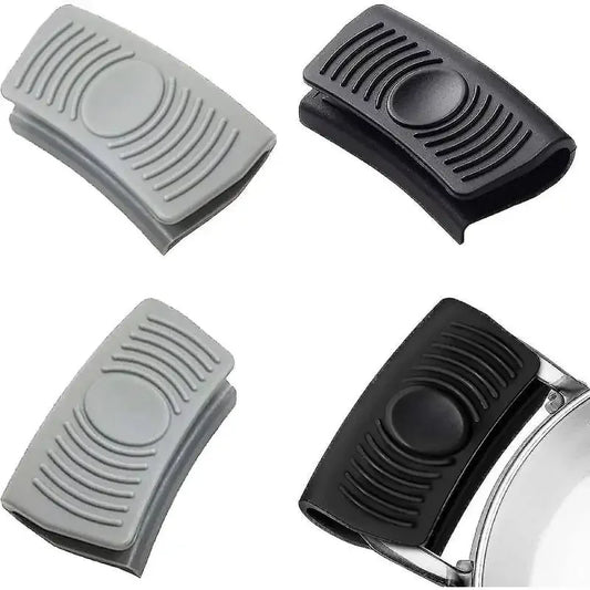 Silikon Topfgriff Schutz - Hitzeisolierung – 2er Set Ofenhandschuh