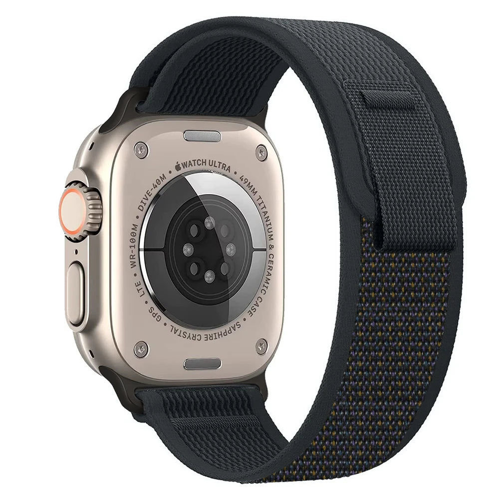 Robustes Nylon Armband für Apple Watch Ultra und alle Serien