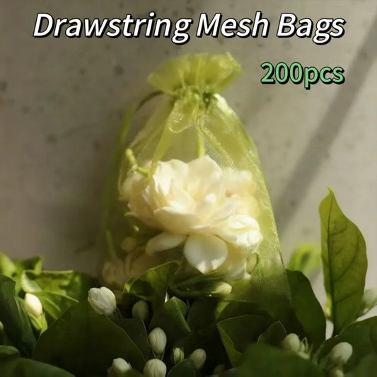 Vielseitige Organzabeutel mit Kordelzug für Geschenke und Schmuck