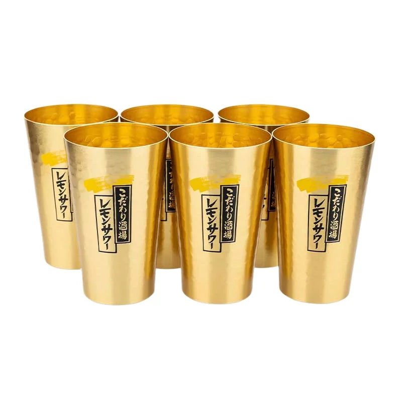 Leichter Aluminium Bierkrug 450 ml Wiederverwendbarer Trinkbecher