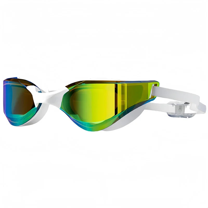 Anti-Fog Schwimmbrille aus Polycarbonat mit verstellbarem Silikonband
