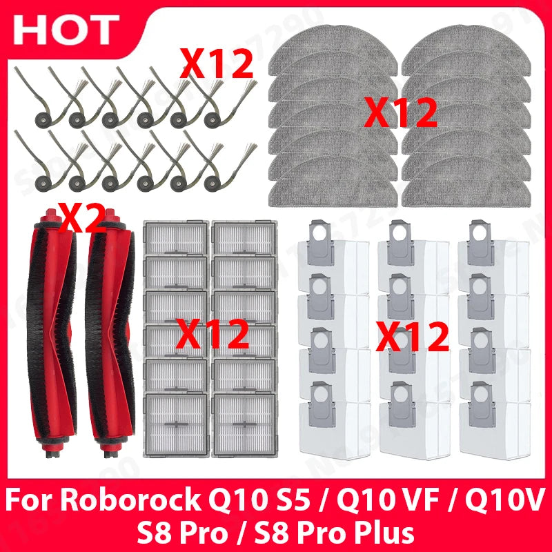 Praktisches Zubehörset für vielfältige Staubsaugerreinigung und Pflege