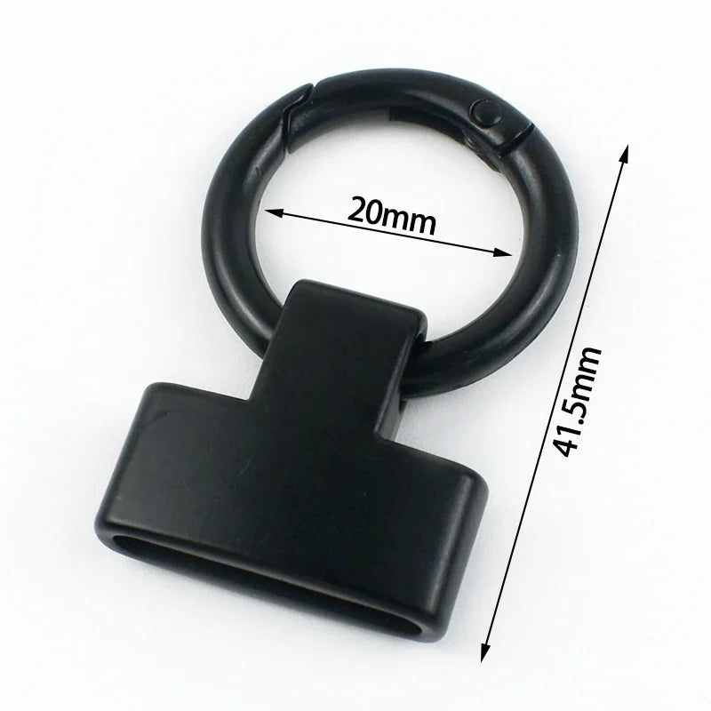 Metallschnallen O-Ring 20 25mm 2 5 10 Stück für Riemen Schlüsselanhänger