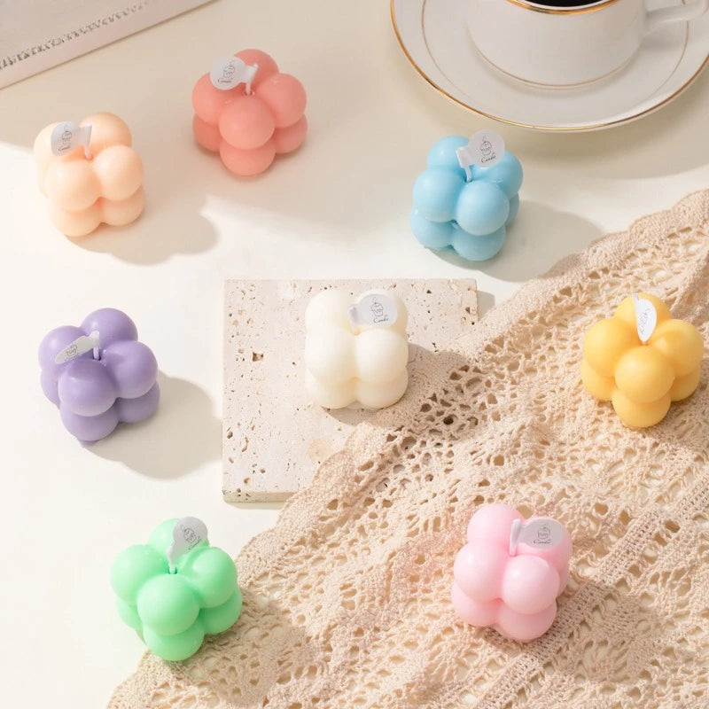 Würfel Duftkerze mit intensivem Aroma für Heim und Entspannung