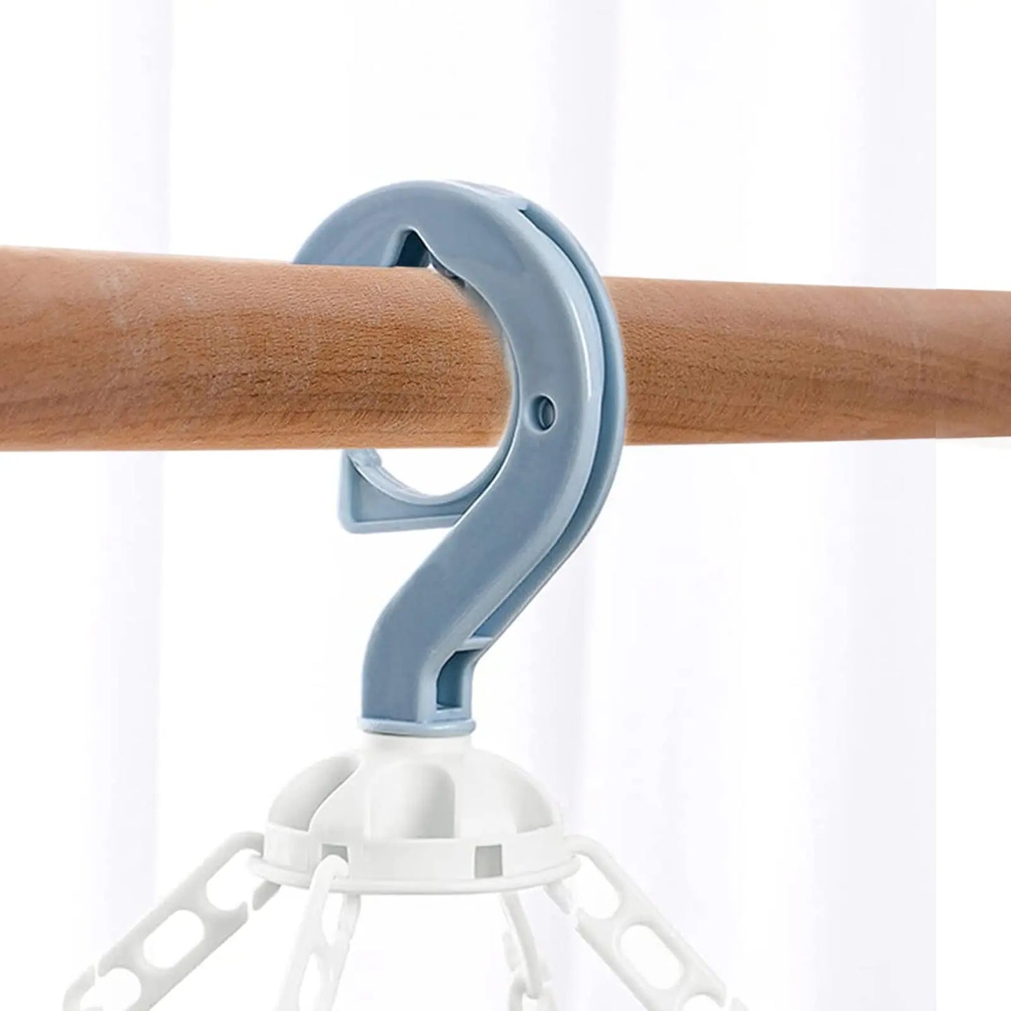 Faltbarer Hängetrockner mit 32 Clips für Kleidung Unterwäsche Socken