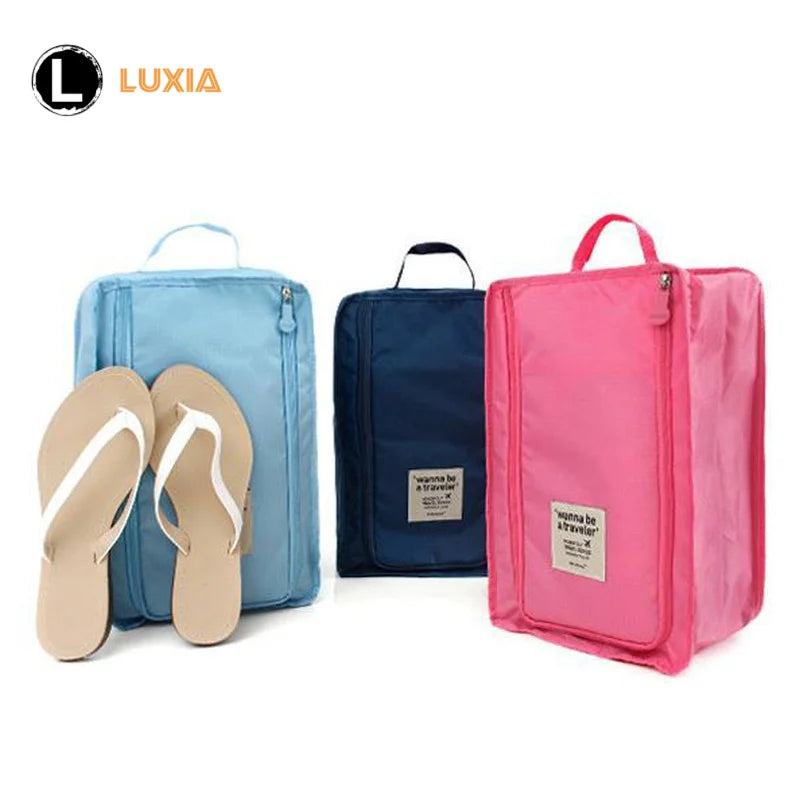 Faltbare Reisetasche staubdicht - wasserdicht für Schuhe - Wäsche Organizer