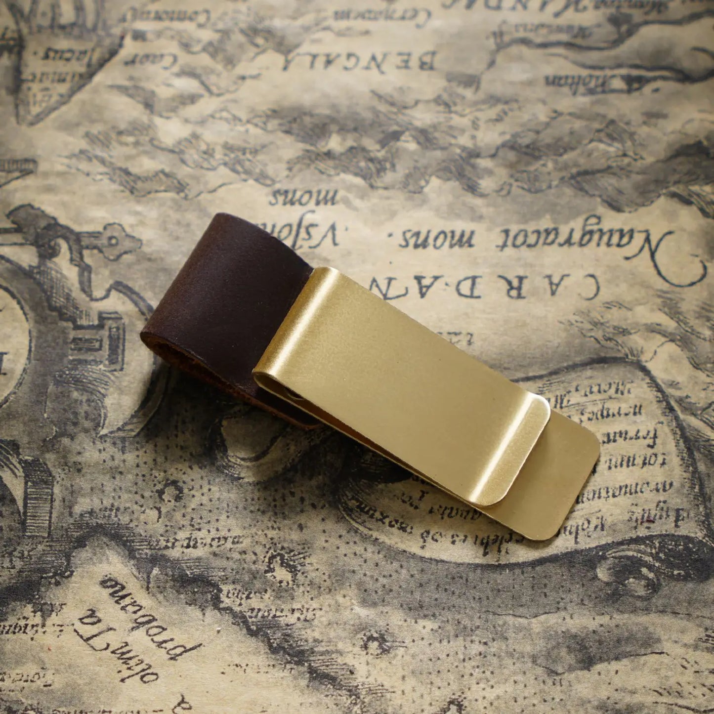 Edler Metall Leder Stifthalter für Notizbücher und Tagebücher