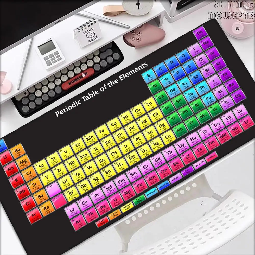 Periodensystem Elemente Mauspad XXL Gaming Zubehör-Yabubest - Home & More