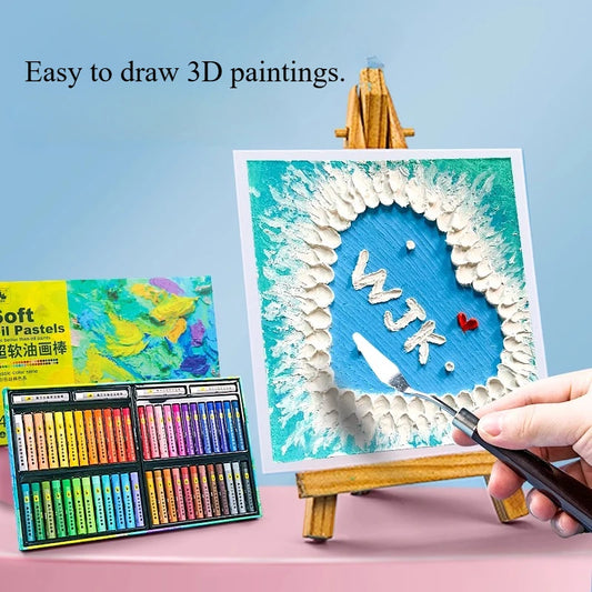 Superweiche Ölpastellkreide für lebendige Kunstwerke und kreatives Gestalten