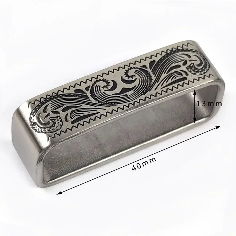 35 40 mm Metall Gürtelschlaufen Kupfer Messing O D Ring Gürtelschnalle