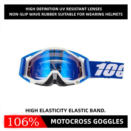 Offroad Schutzbrille Unisex für Motocross ATV Ski Radfahren Windschutz