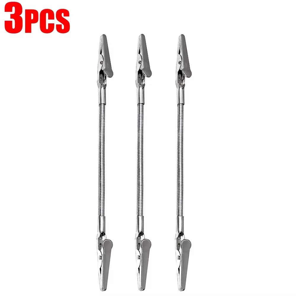 Doppelkopf Krokodilklemme für Fotos Notizen im Büro und Haushalt