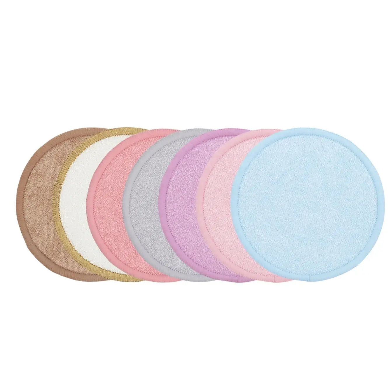 Weiche wiederverwendbare Make-up-Entferner-Pads aus Bambusfaser