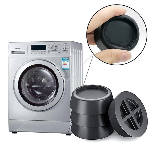 Anti-Vibrations-Pads für Waschmaschine aus Gummi (4 Stück)