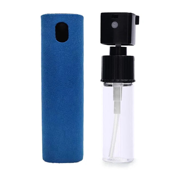 2in1 Mikrofaser Bildschirm Reiniger Set mit Spray für Telefon Tablet Brille