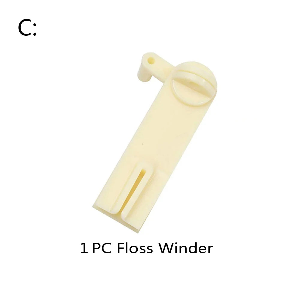 Kunststoff Fadenhalter Set für Kreuzstich und Stickerei DIY Organizer
