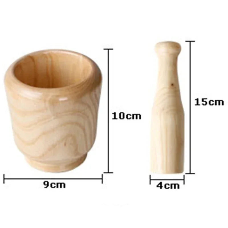 Set zum Mahlen von Gewürzen Kräutern und Knoblauch