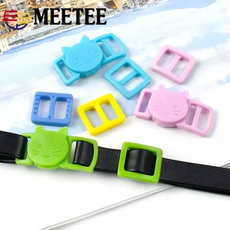 Vielseitige 10mm Kunststoff Sicherheitsverschlüsse für Haustierhalsbänder