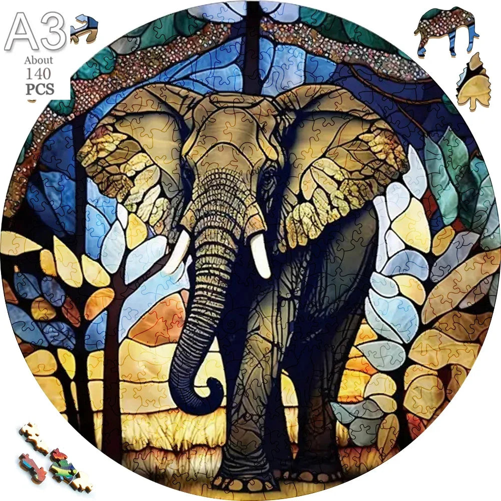 Faszinierendes 3D Holzpuzzle für entspannende Stunden und Kreativität