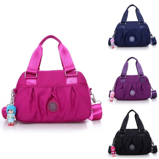 Wasserdichte modische Umhängetasche aus Leinwand für Damen