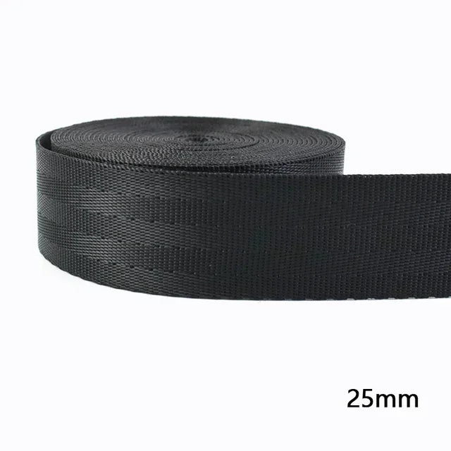 5 Meter Polyester Nylon Gurtband 25-50mm DIY Rucksack Gürtel