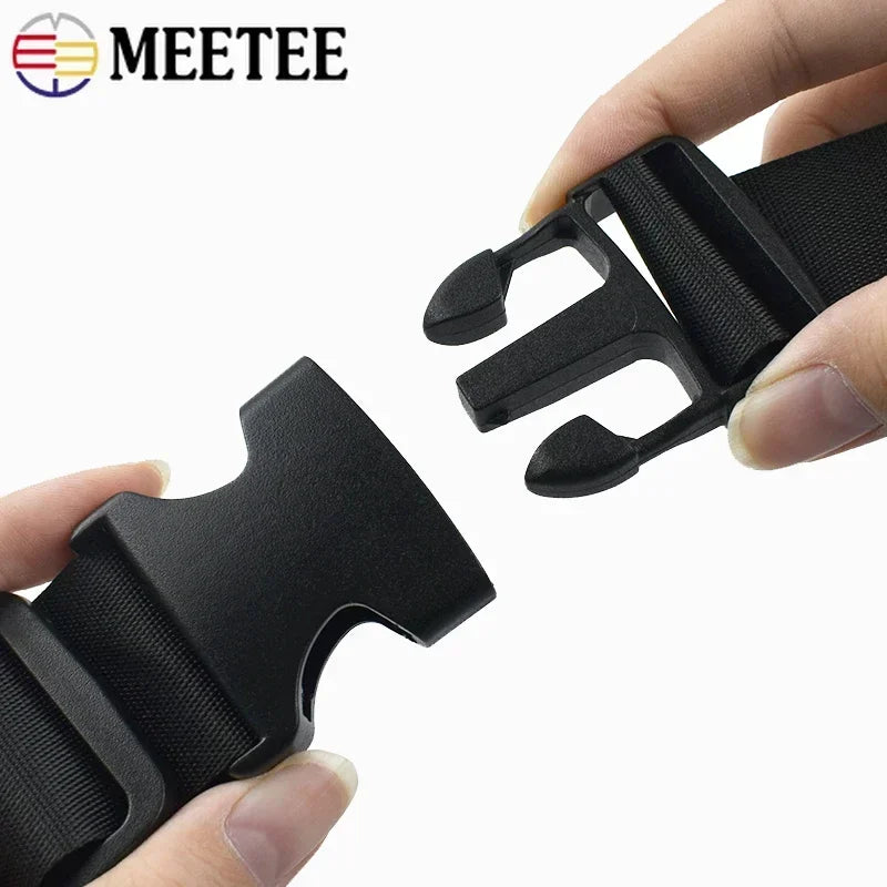 Robuste Kunststoff Schnallen Set für Rucksack, Gurte und DIY Projekte