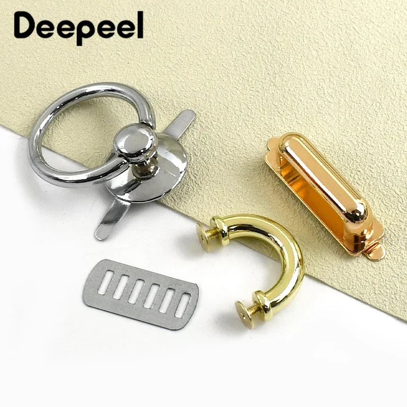 Drehbare Metall Karabiner Verschlüsse für Taschen und Leinen DIY Zubehör