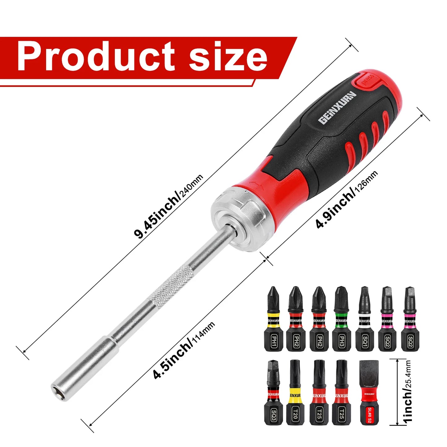 Vielseitiges 12-in-1 Ratschenschraubendreher Set für Reparaturen