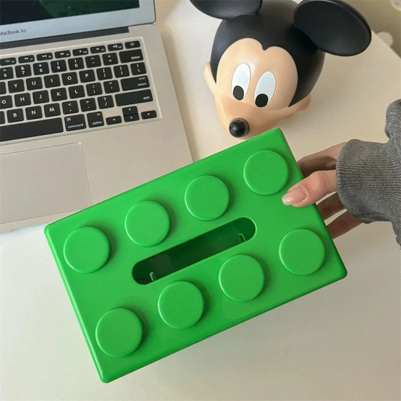 Praktische Cartoon Serviettenbox aus Kunststoff für Haushaltslagerung