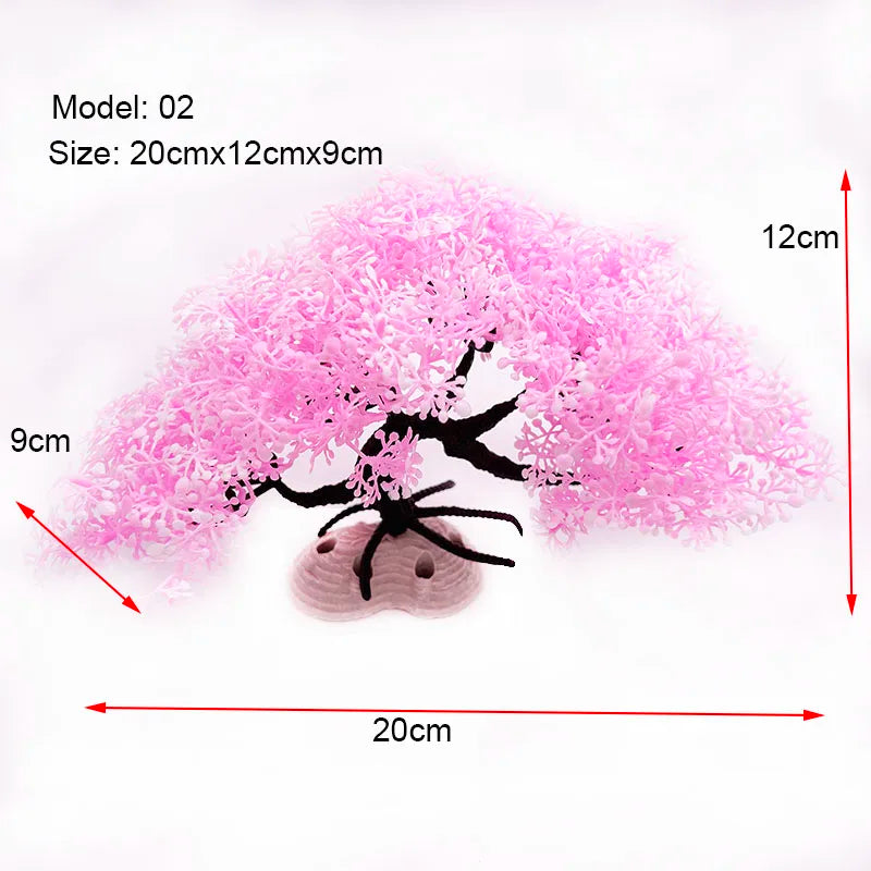 Künstliche Aquarienpflanze für langanhaltende und pflegeleichte Deko