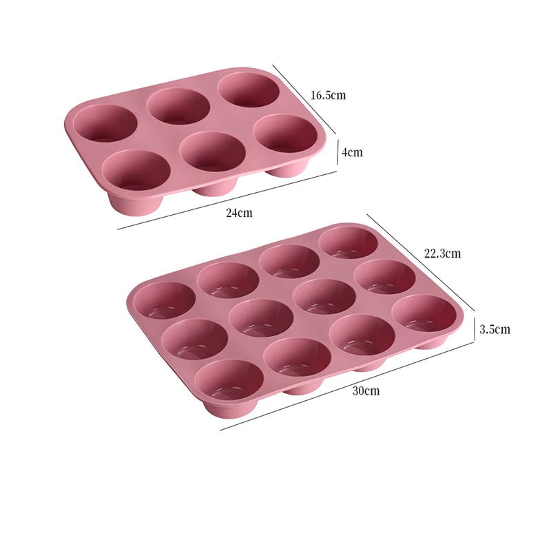 Flexible Silikon Backform für Kuchen und Muffin Dekorationen