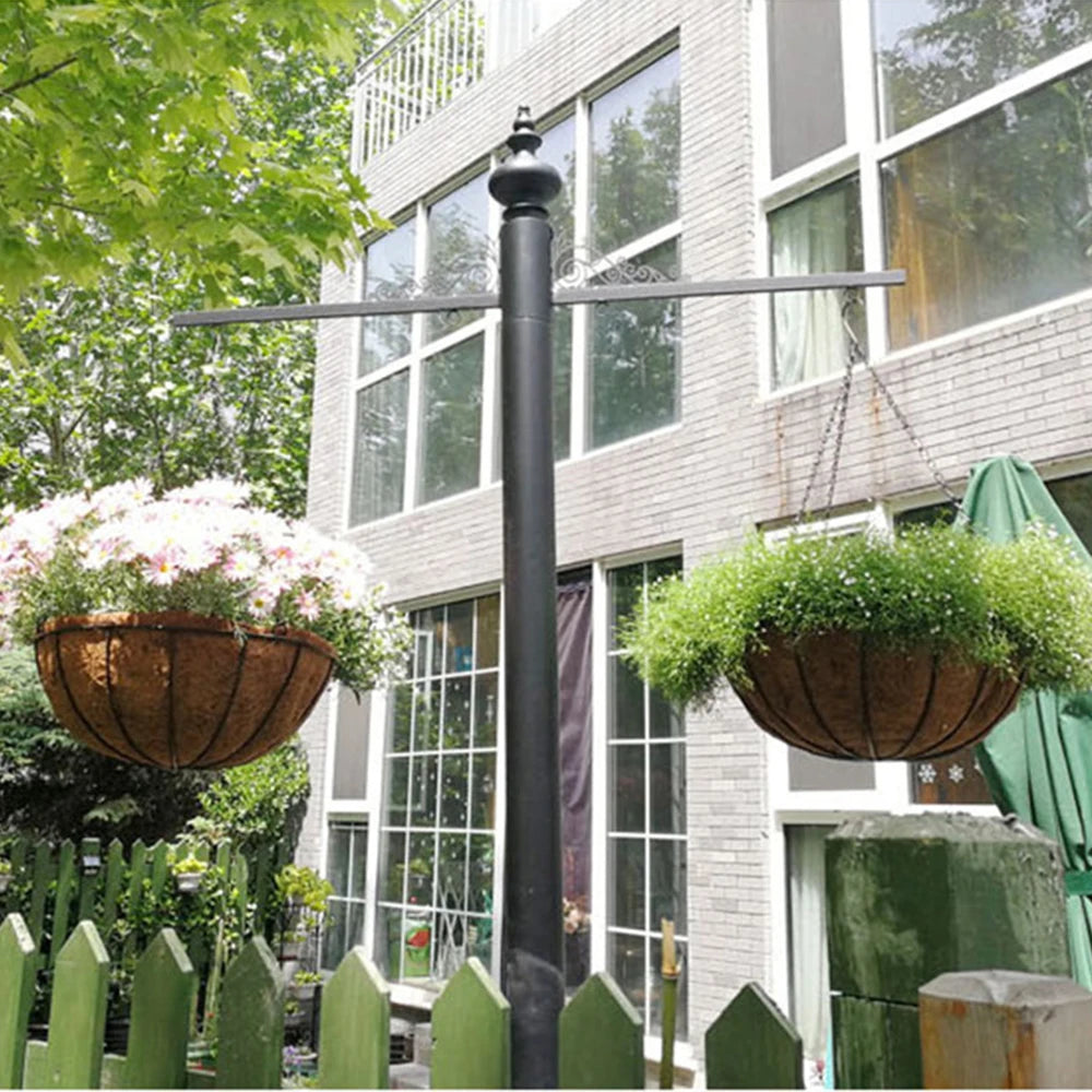 Metall Pflanzkorb für Balkon - Dekorativ - Wetterfest