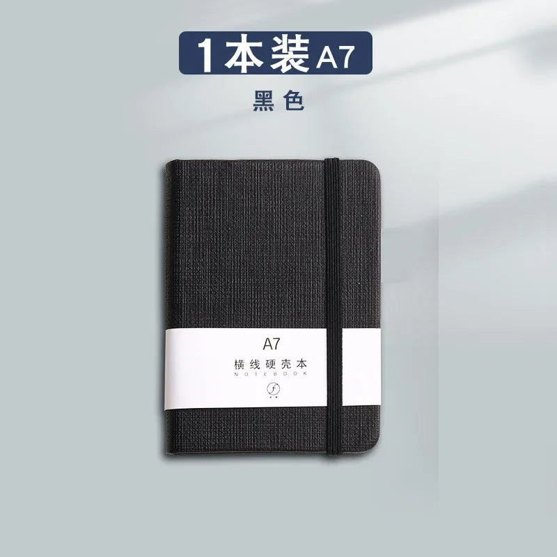A7 Mini Notizbuch Tasche für unterwegs - praktischer Organizer für Schule - Büro