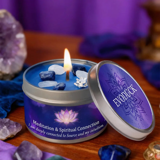 3oz Divine Guidance Duftkerze mit Kristallen, ideal als Geschenk