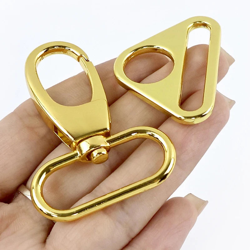 Metall Taschengurt Schnallen Drehverschluss Karabiner 19-38mm DIY Zubehör