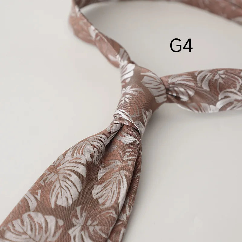 Modische Blumen Krawatte für Damen und Herren