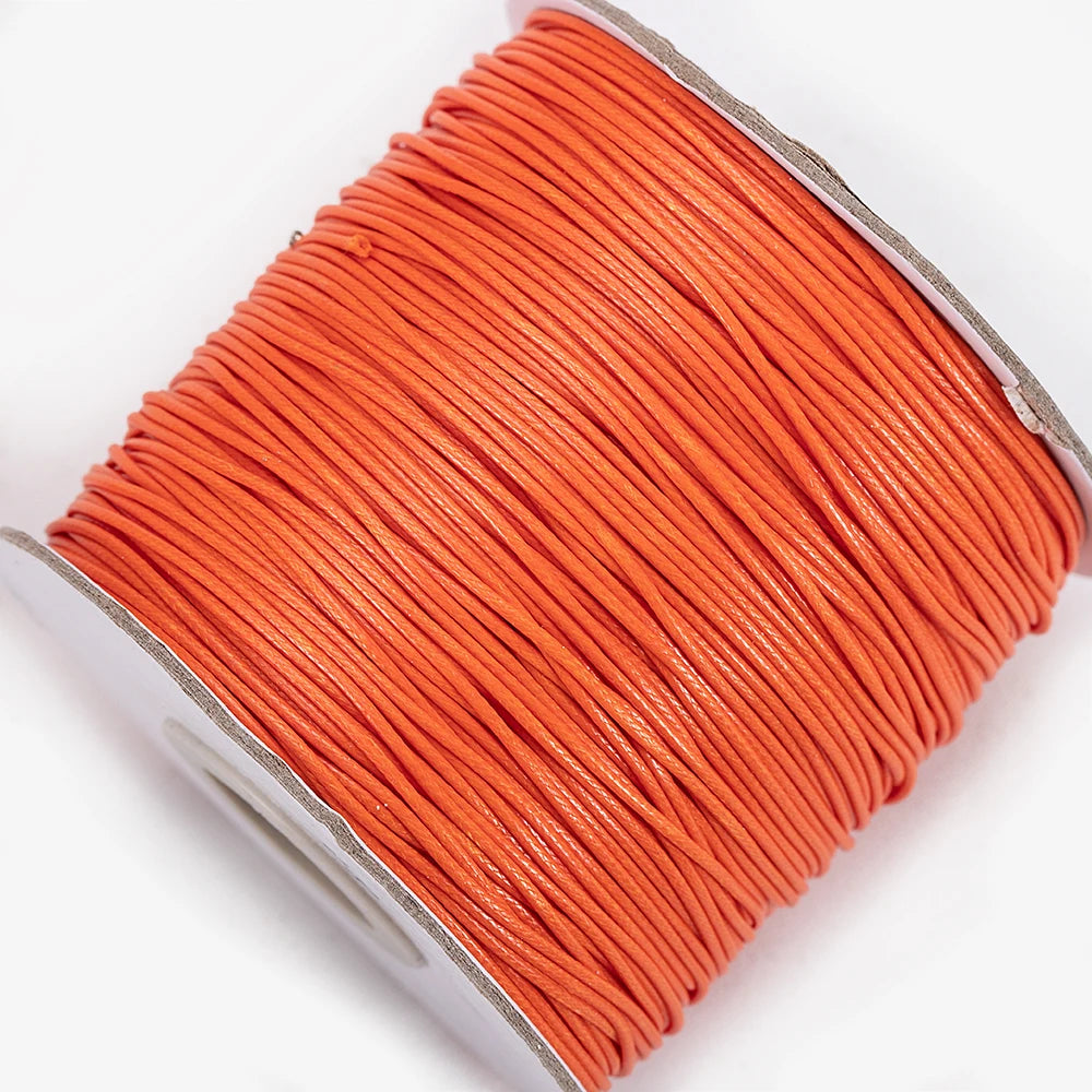 Rundes gewachstes Baumwollband für DIY Schmuck Bastelprojekte