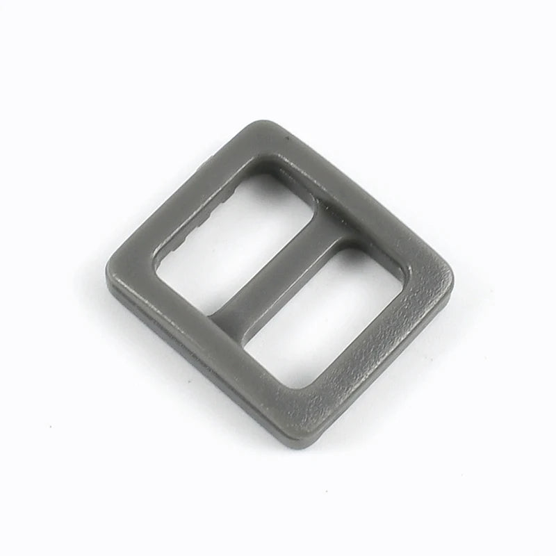 Kunststoff Schnallen Set mit Tri-Glide Ringen für Taschen und Gürtel