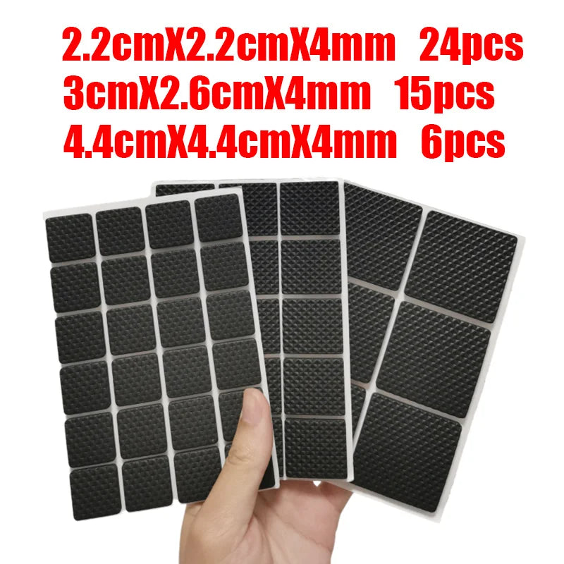 Selbstklebende Gummi Pads für Möbel Stuhl Beine Schutz Anti Rutsch