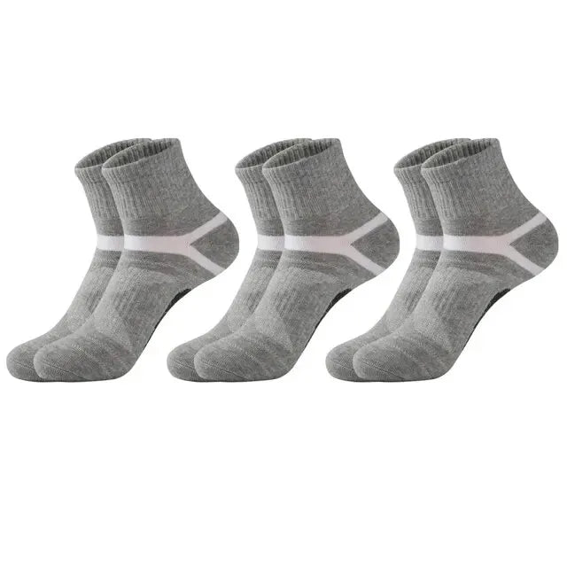 3 Paar Herrensocken für Sport Wandern Sommer Atmungsaktiv