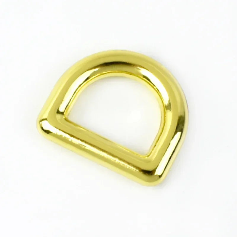 Metall D Ring Schnallen für Taschen und Haustierkragen 5 bis 38 mm