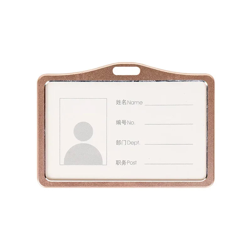 Robuster Kreditkartenhalter aus Aluminium für sichere ID Karten