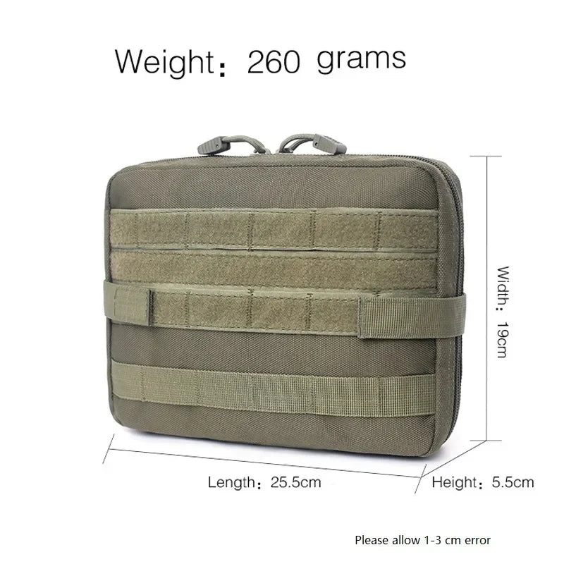 Vielseitige Molle Tasche aus Nylon für Outdoor und Notfälle
