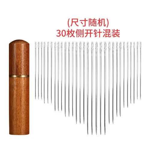 30 Stück nadelfreie Nadeln aus Edelstahl für einfaches Handnähen-Yabubest - Home & More