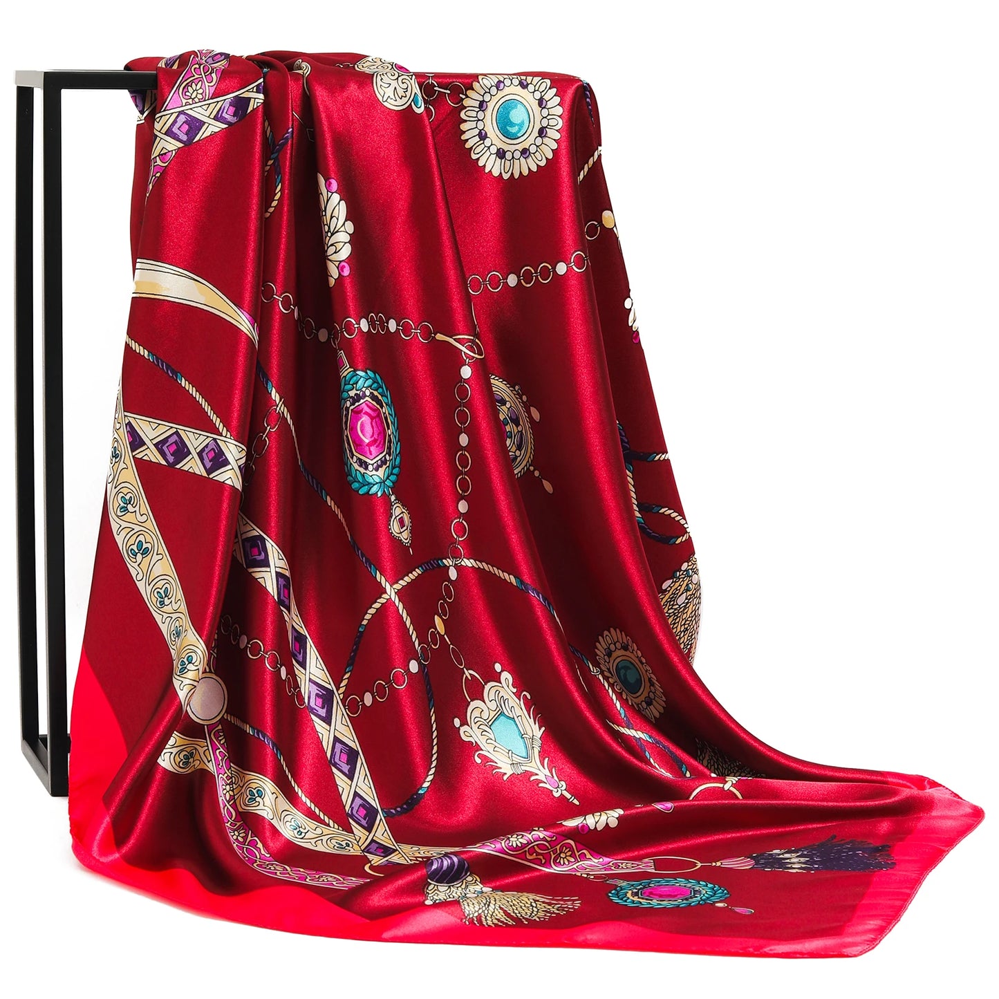 Vielseitiger Damen Schal als Kopftuch, Stirnband oder Halstuch