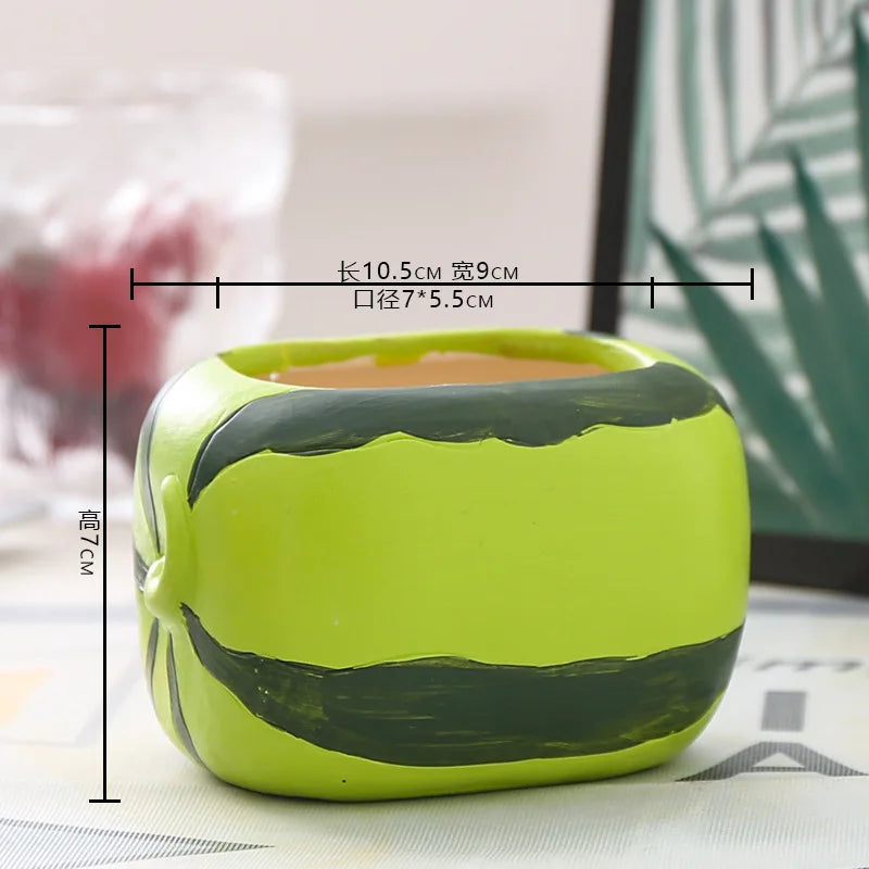 Handgefertigter Keramik Blumentopf charmantes Design für Pflanzen