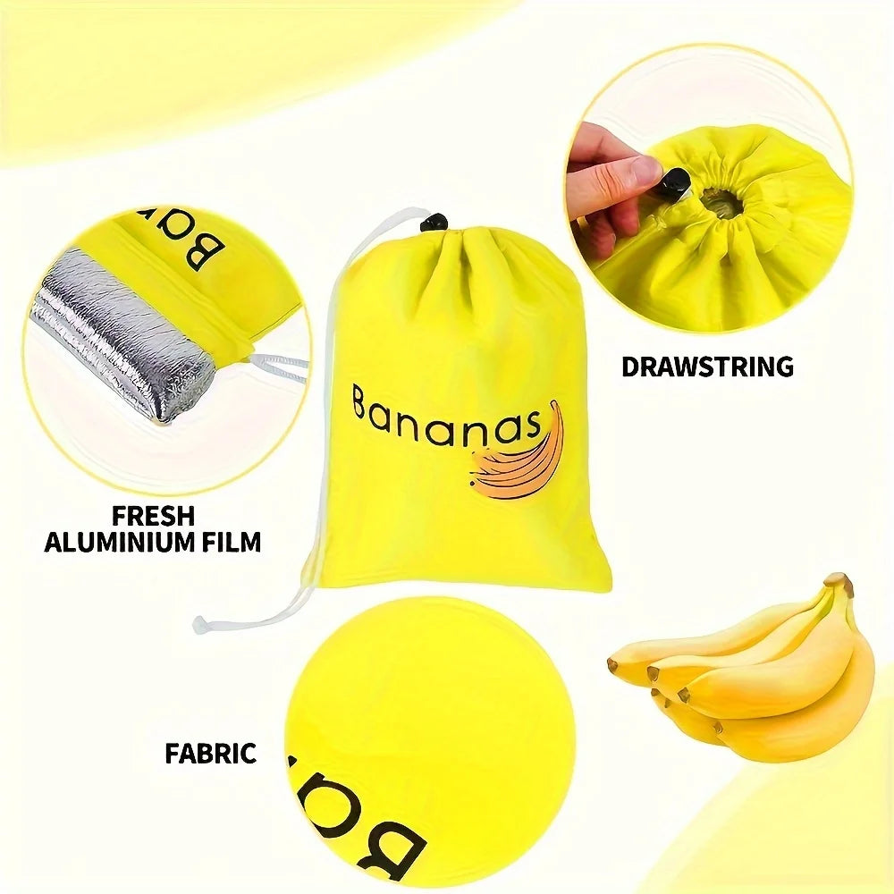 3er Set wiederverwendbare Premium Aufbewahrungstaschen für Obst Gemüse