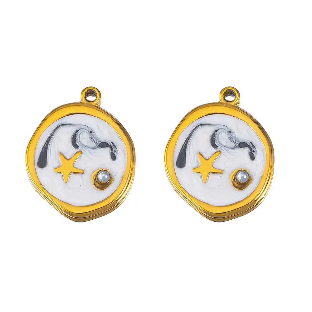 Langlebige Edelstahl Anhänger für individuelle Schmuckprojekte