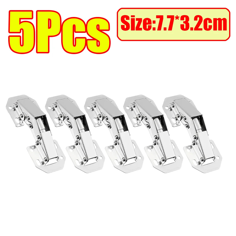 Rostfreie Schrankscharniere ohne Bohren für einfache Möbelmontage